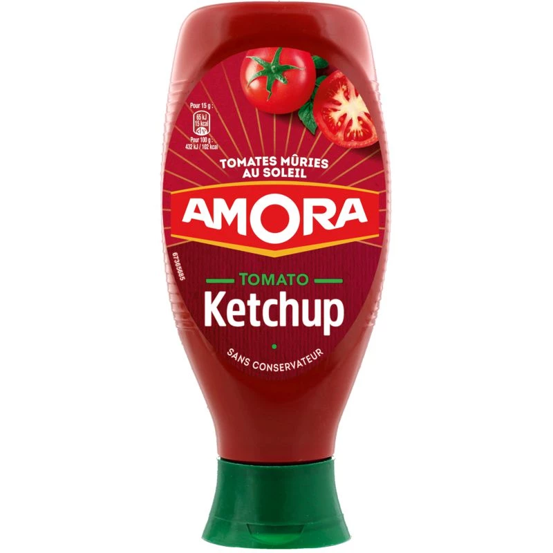 Ketchup, 850g - AMORA