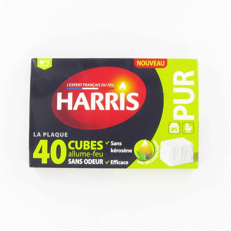 Grossiste Harris Allume Feu 40 Cubes Ss