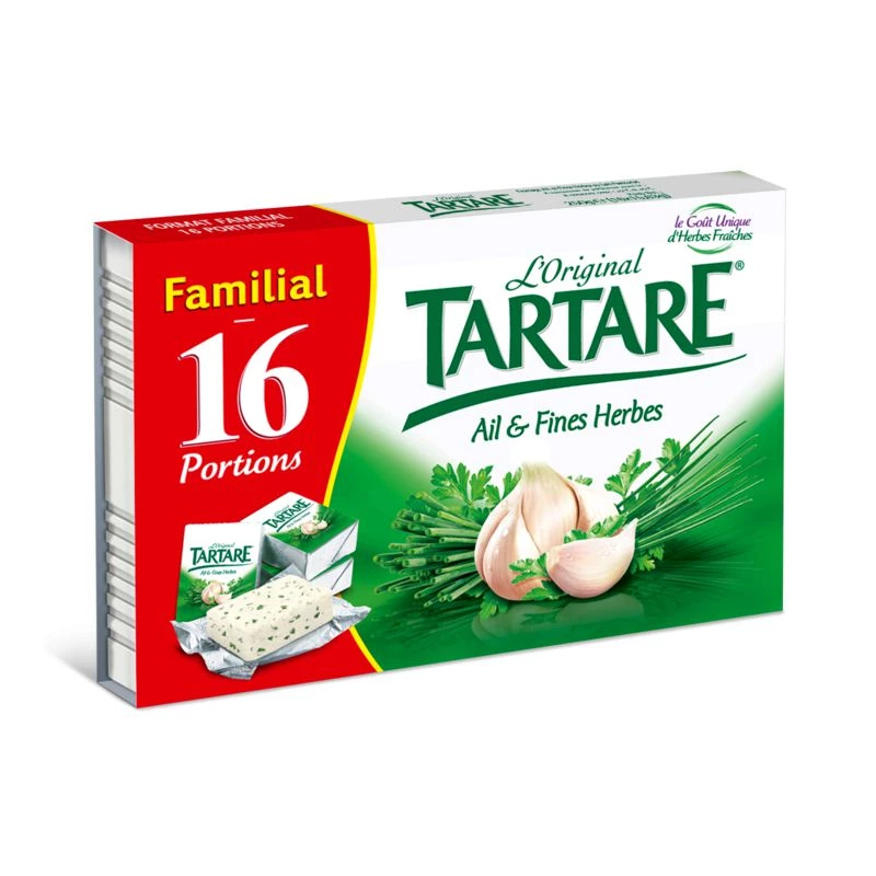 Fromage Tartare 16portions 250g - TARTARE