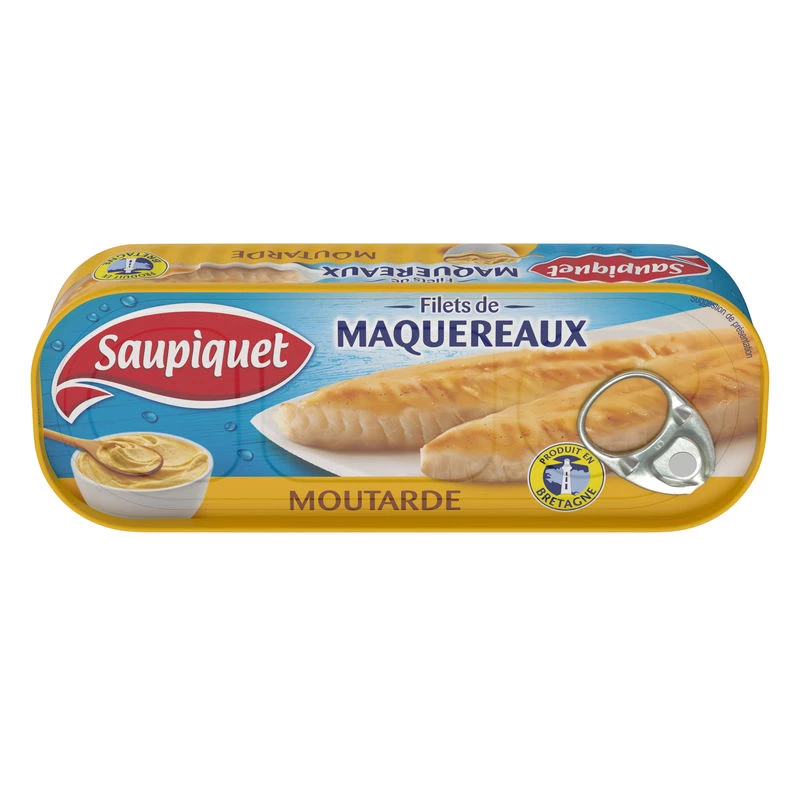 Maquereau Moutard Saupiquet 16