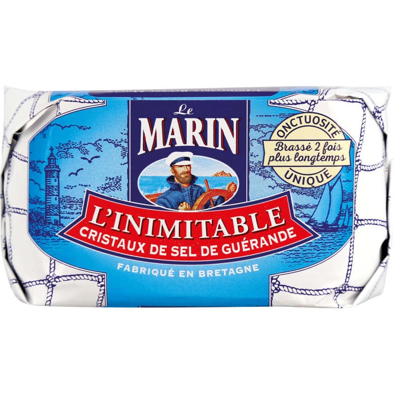 Beurre au sel de Guérande 80% 250g - LE MARIN