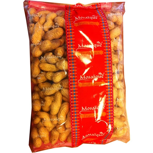 Roasted shell peanuts 500g - MOSAIQUE