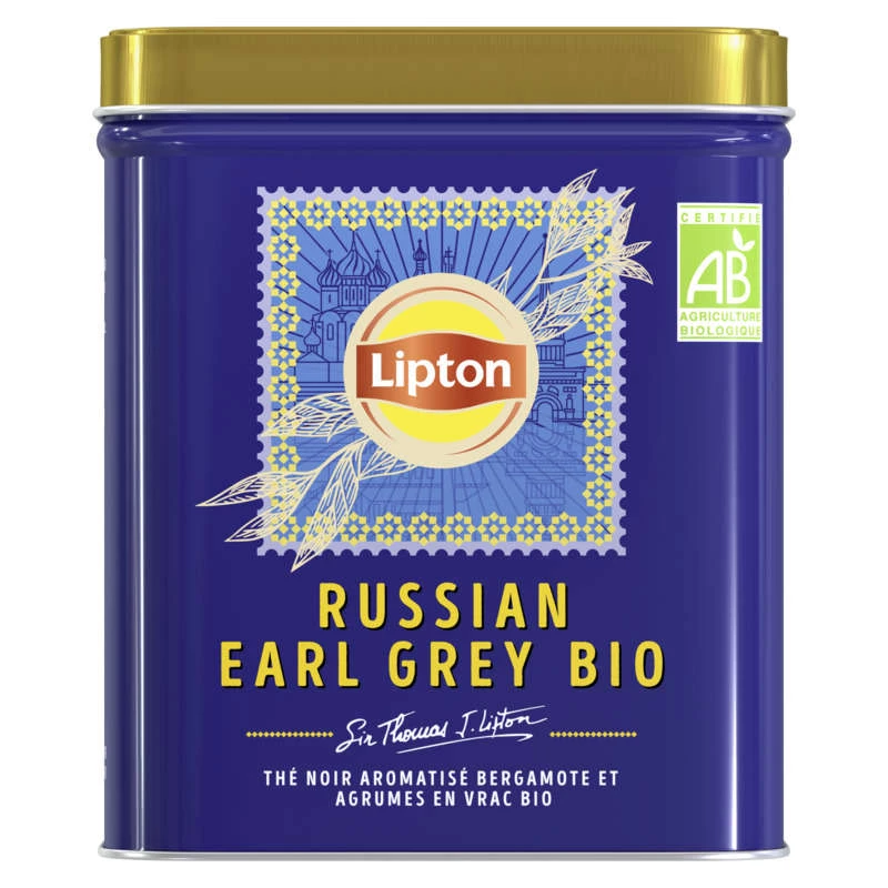 Thé Earl Grey Bio Russian, 150g - LIPTON