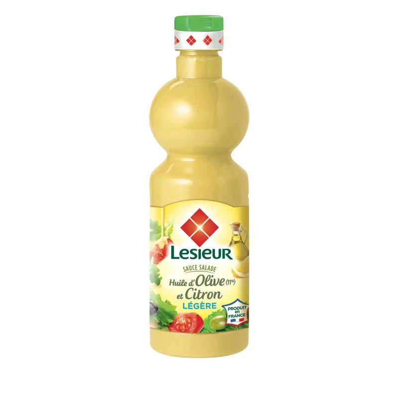 Sauce salade huile olive/citron 500ml - LESIEUR