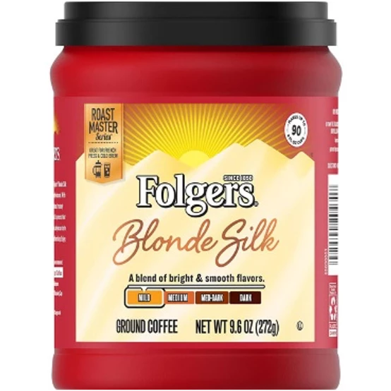Fg 9.6oz Caf Gr Blonde Silk - FOLGERS