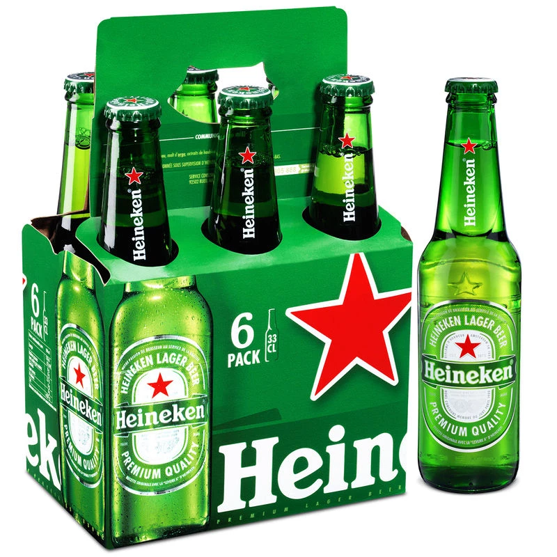 Biere Heineken Basket 5d 6x33c