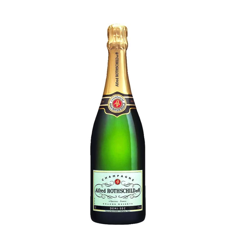 Champagne Demi-Sec Grande Réserve, 12°, 75cl - ALFRED ROTHSCHILD&CIE