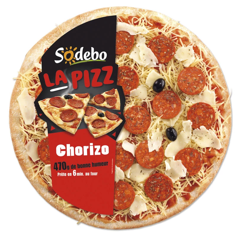 Piz La Pizza Chorizo 470g
