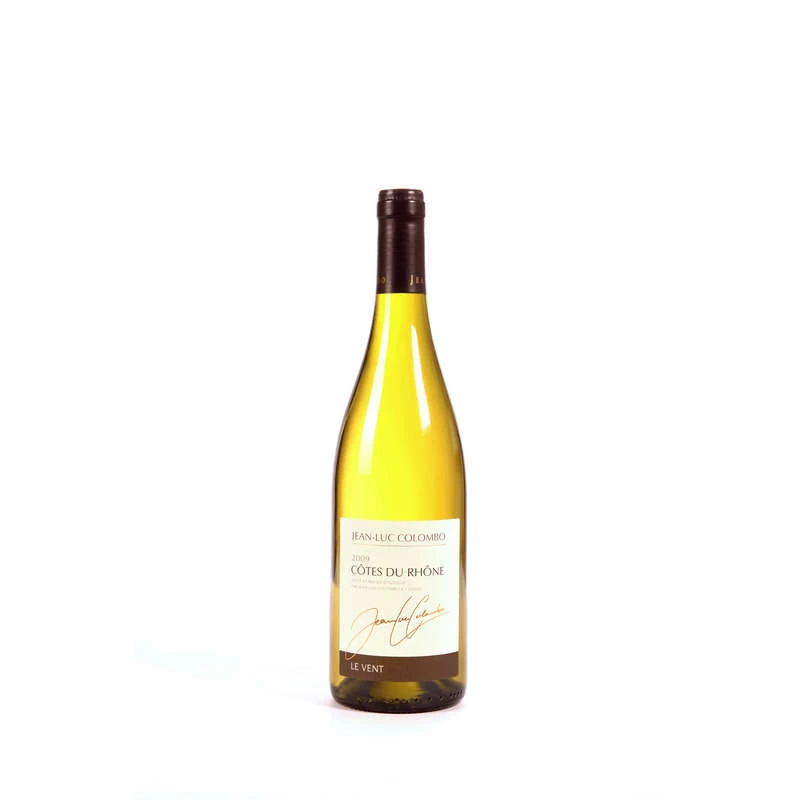 Vin Blanc Côtes du Rhône, 13°, 75cl - JEAN-LUC COLOMBO
