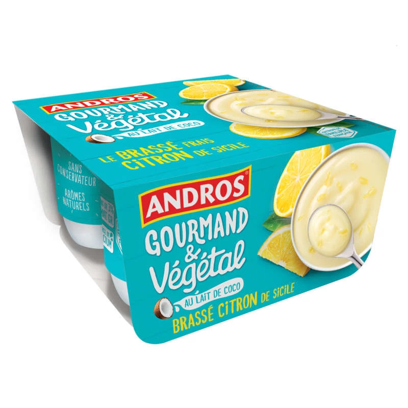 Andros Brasse Veg. Citron 4x10