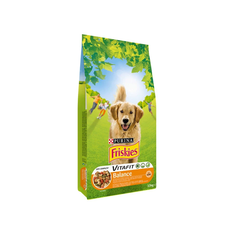 Friskies chicken/vegetable adult dog food 10 kg - PURINA