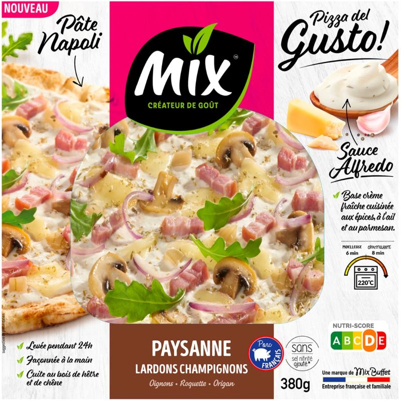 Pizza Paysanne 380g Del Gusto