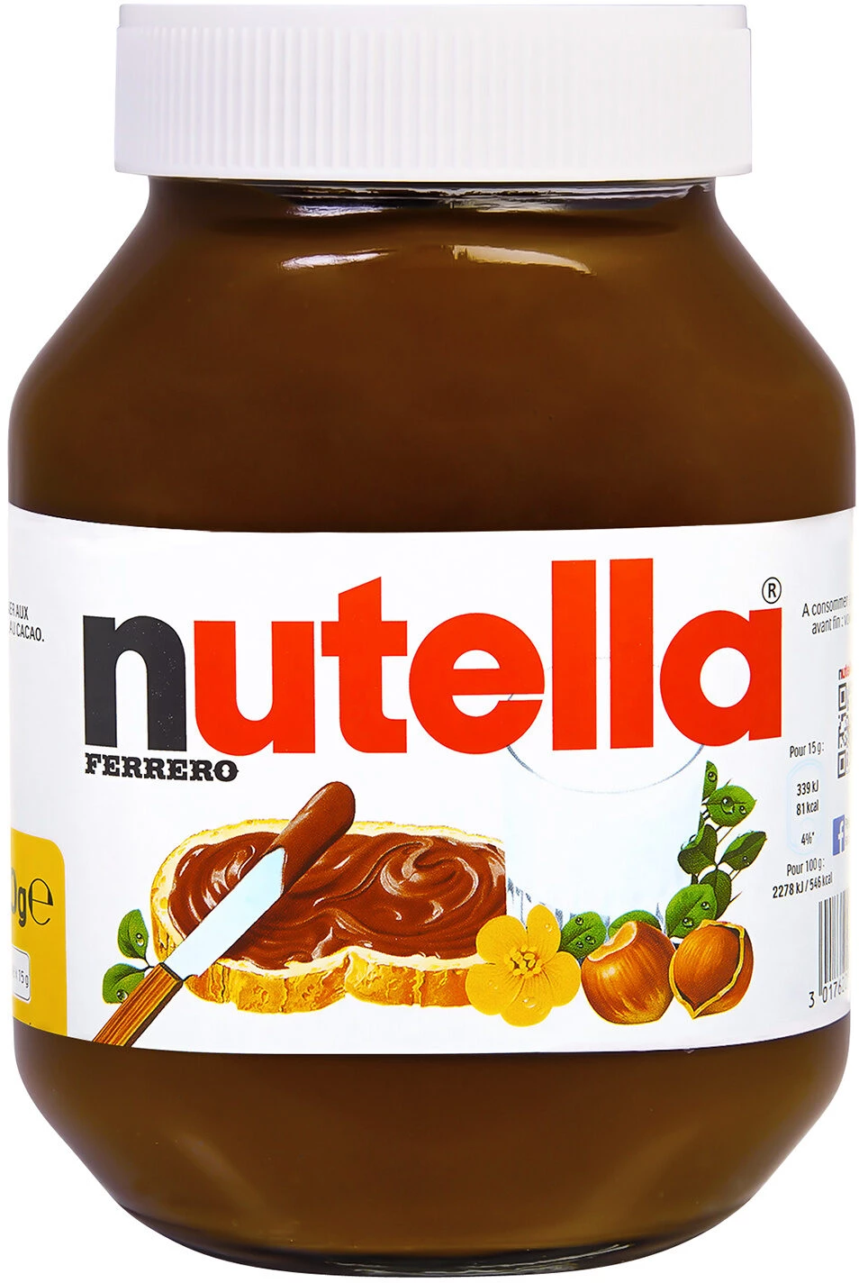 Nutella T.1000  Pot De 1 Kg Cx6