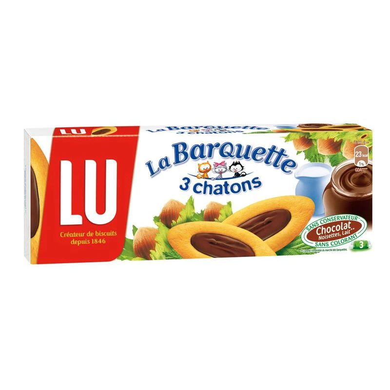 La Barquettes chocolate biscuits 120g - LU