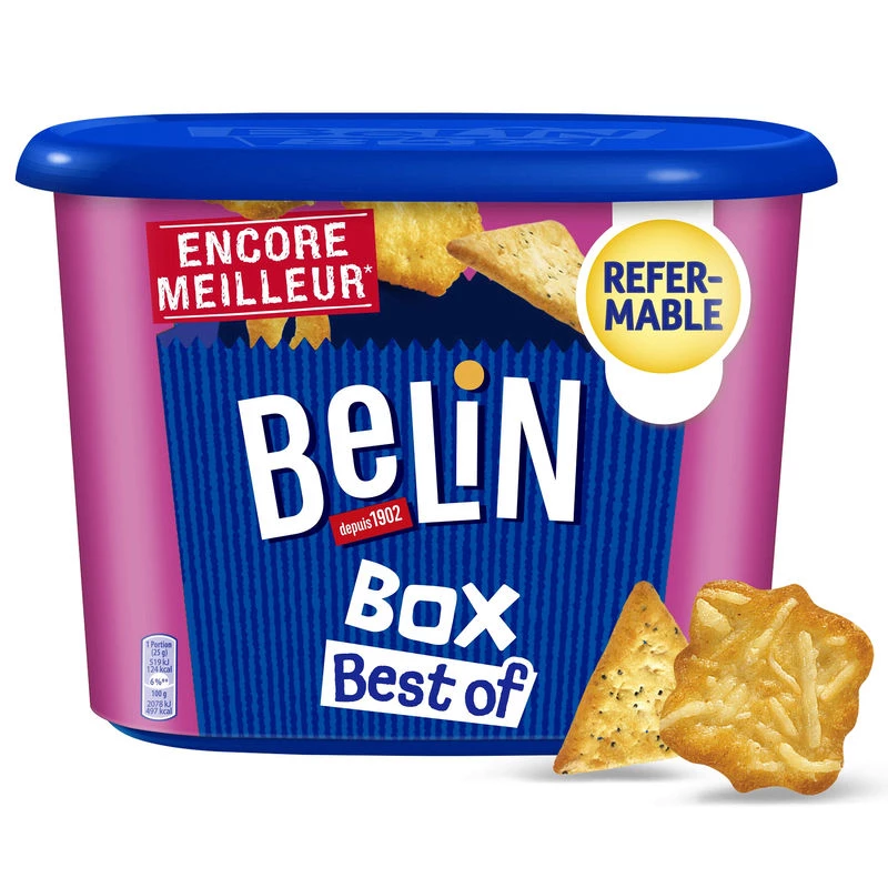 Bánh quy Apéritifs Crackers Best of Box, 205g - BELIN