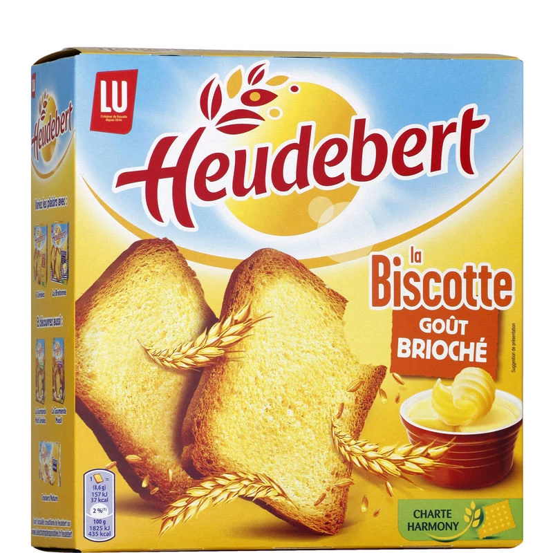 Bánh quy hương vị Brioche 290g - HEUDEBERT