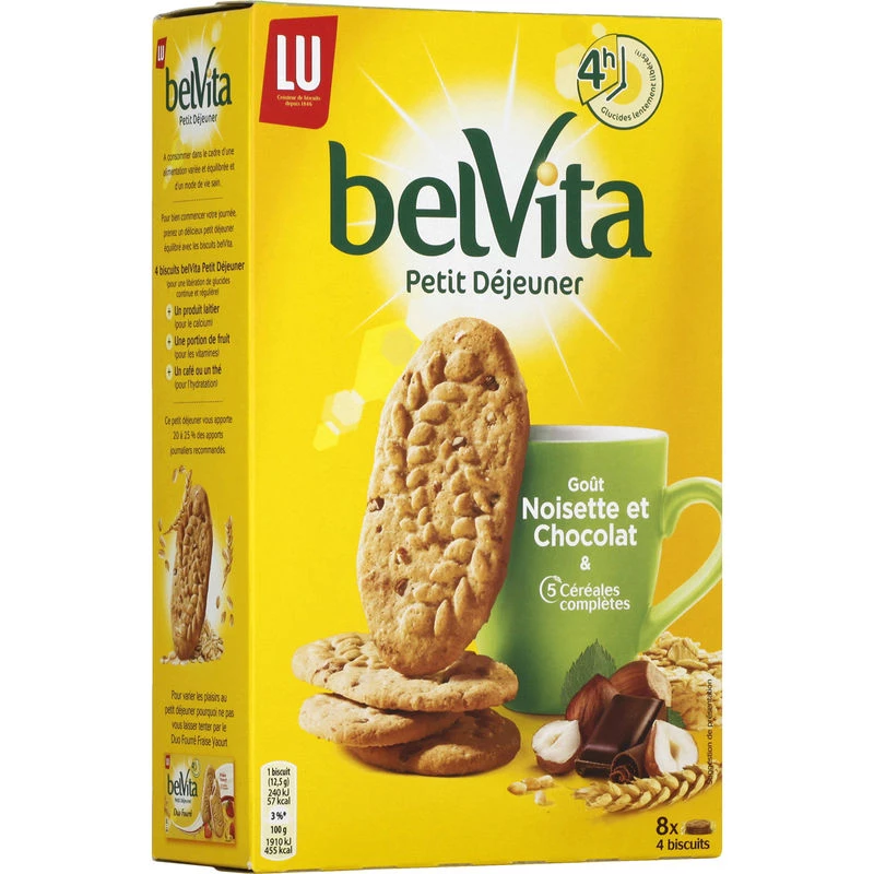 Bánh quy socola/hạt phỉ 400g - BELVITA