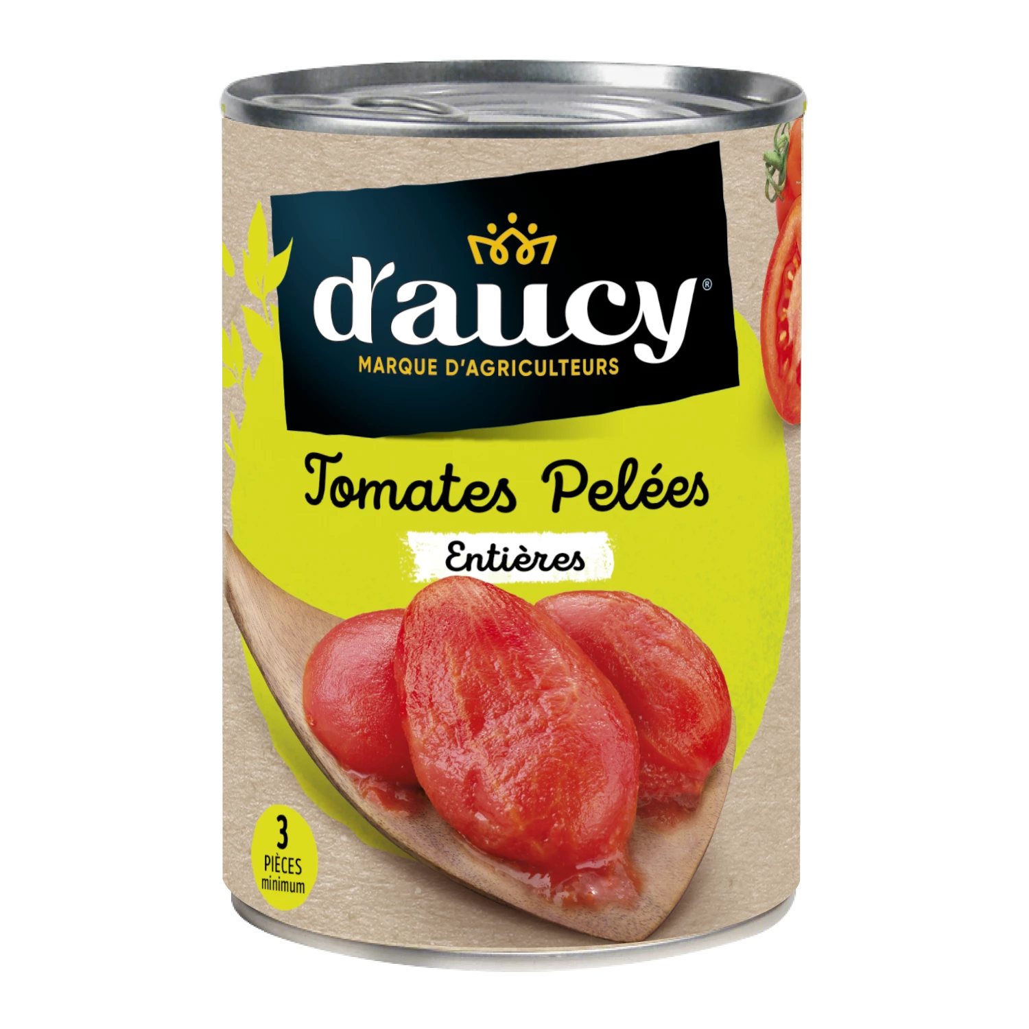 L Tomates Pelees Daucy 383g