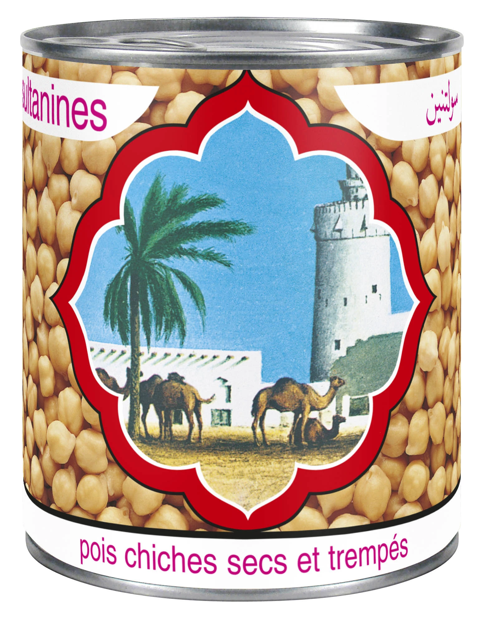 Chickpeas Sultanines, 530g - D'AUCY