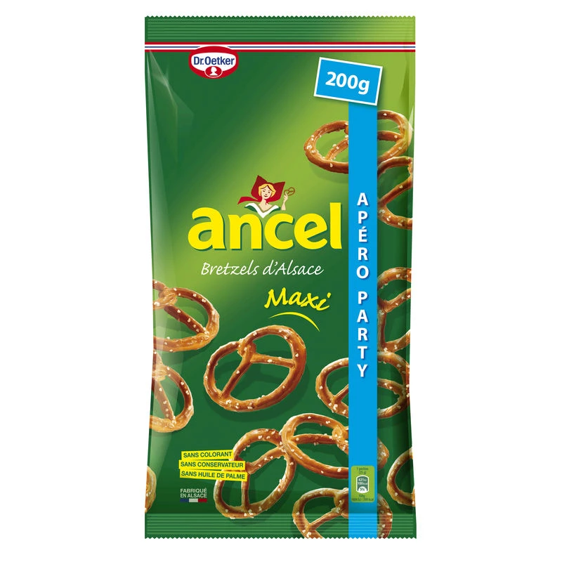 Bánh quy xoắn Alsace, 200g - ANCEL