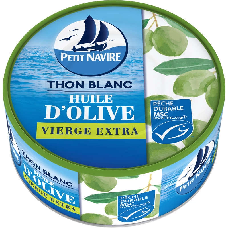 White Tuna in Olive Oil, 104g - PETIT NAVIRE