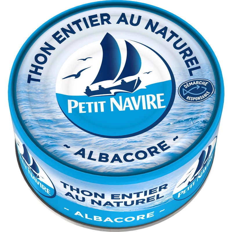 Natürlicher Thunfisch, 140g - PETIT NAVIRE