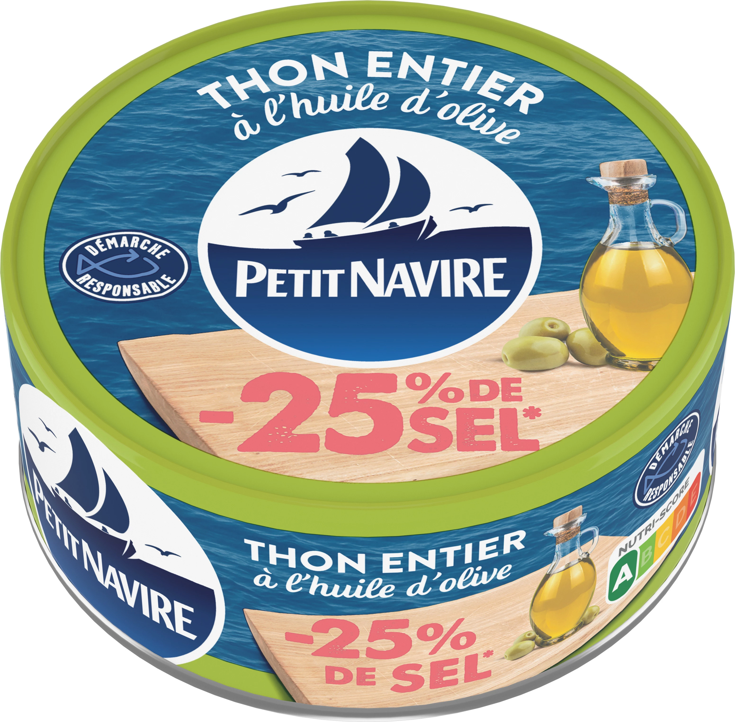 Whole Tuna in Olive Oil, 160g - PETIT NAVIRE