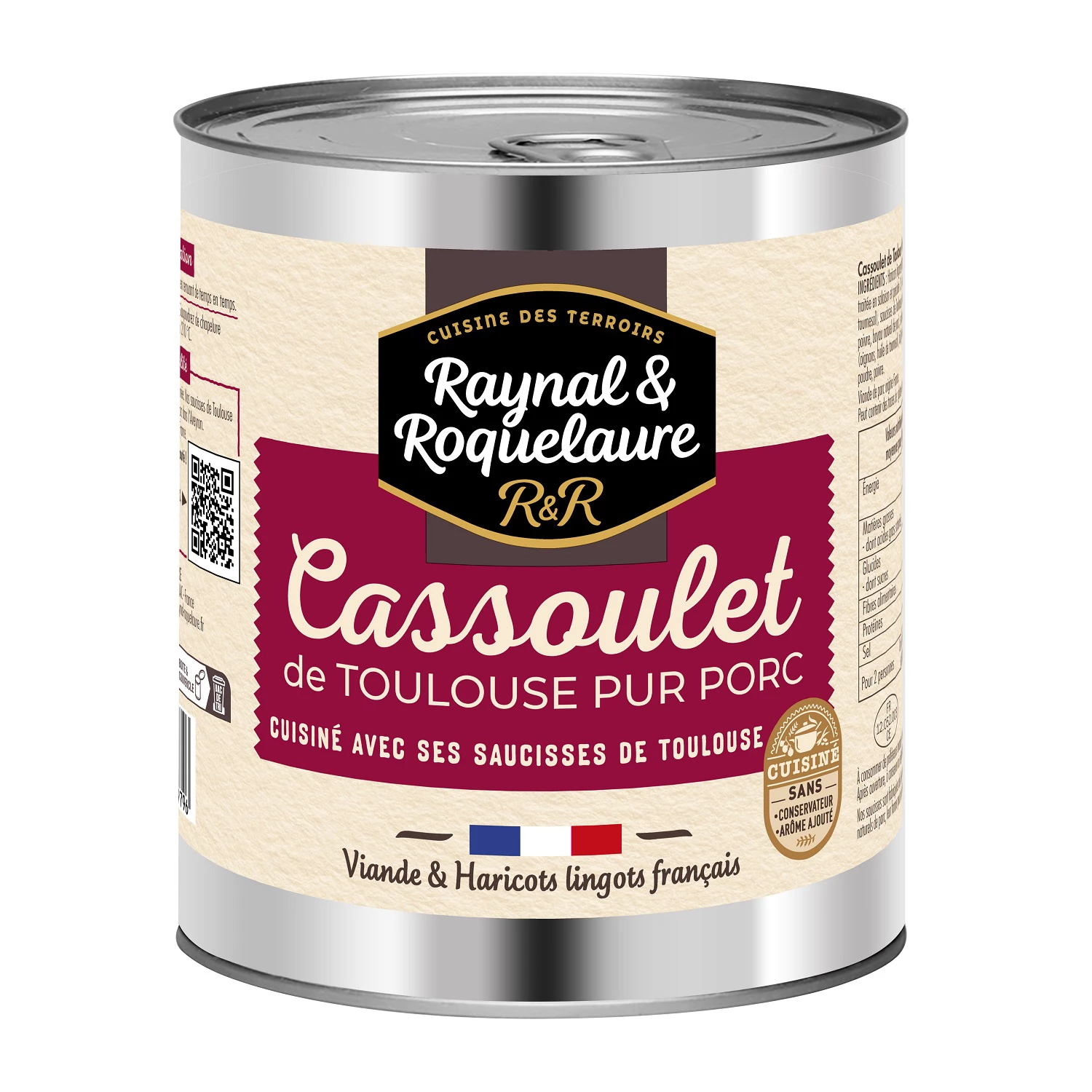 Cassoulet de Toulouse,  840g - RAYNAL & ROQUELAURE