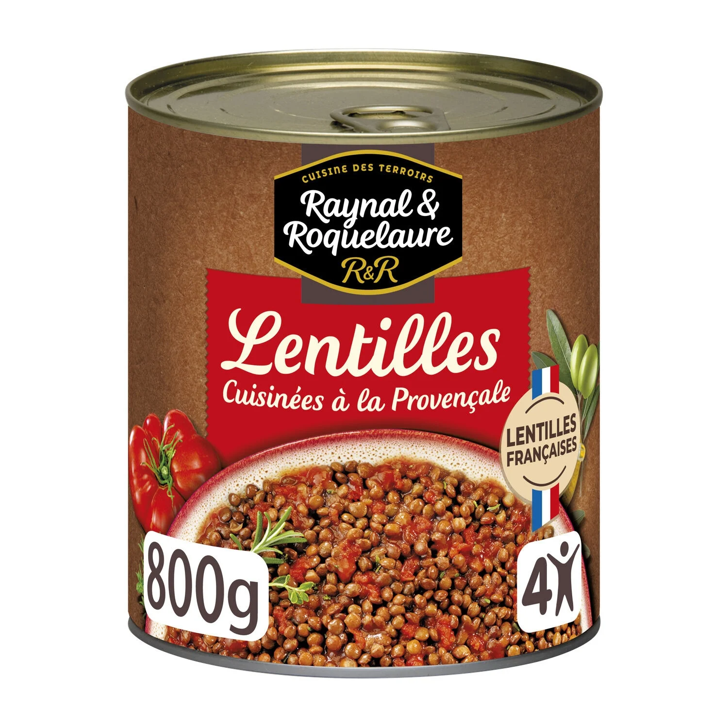 Lentilles Cuisinees Prov 800g