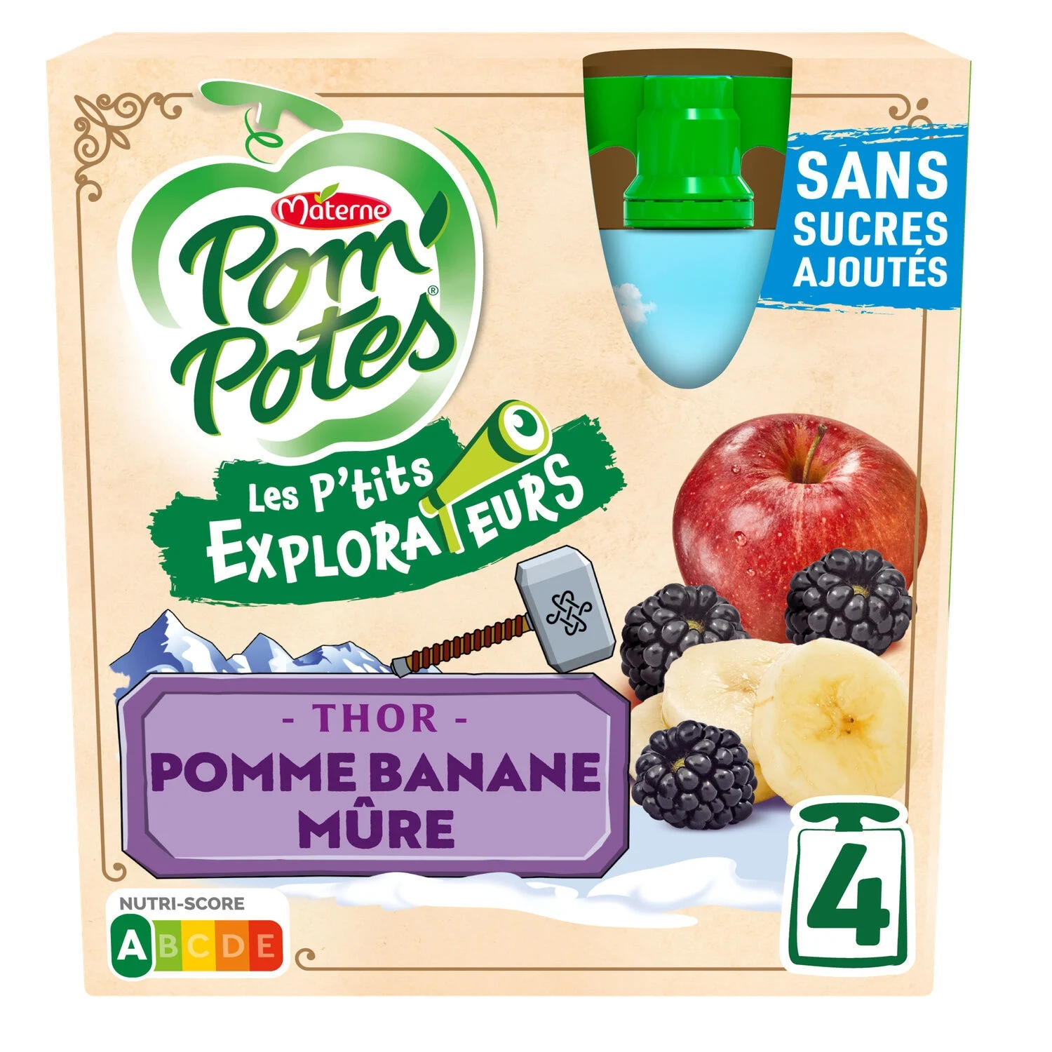 X4 Pom Potes Les P Tits Explo