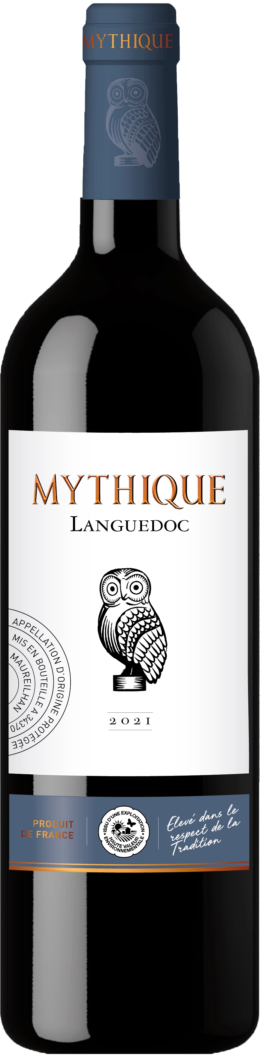 Vin Rouge Mythique, 13%, 75cl - LANGUEDOC
