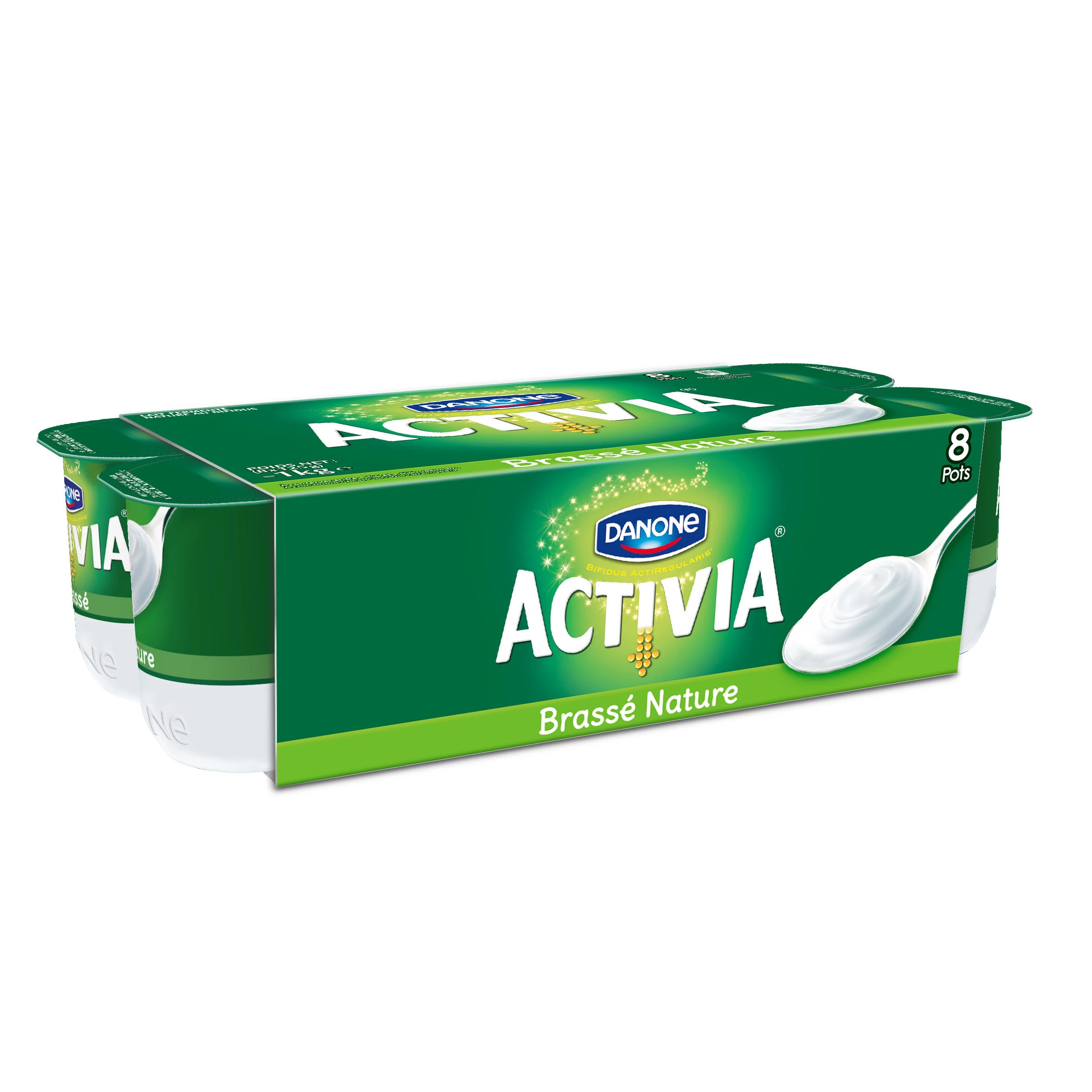 8 iogurte natural batido Bifidus - ACTIVIA