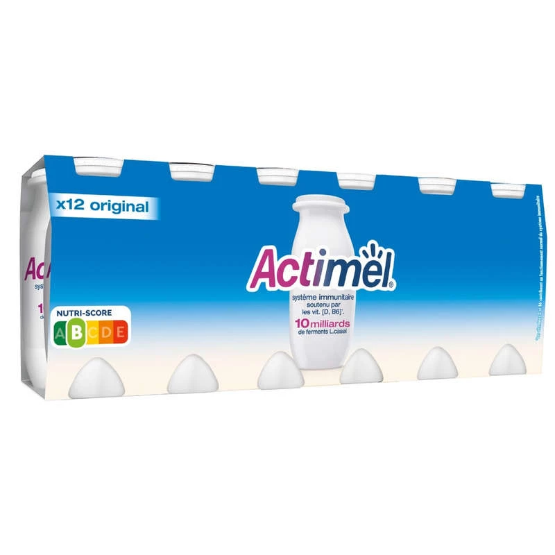 12 Sữa chua uống nguyên chất - ACTIMEL