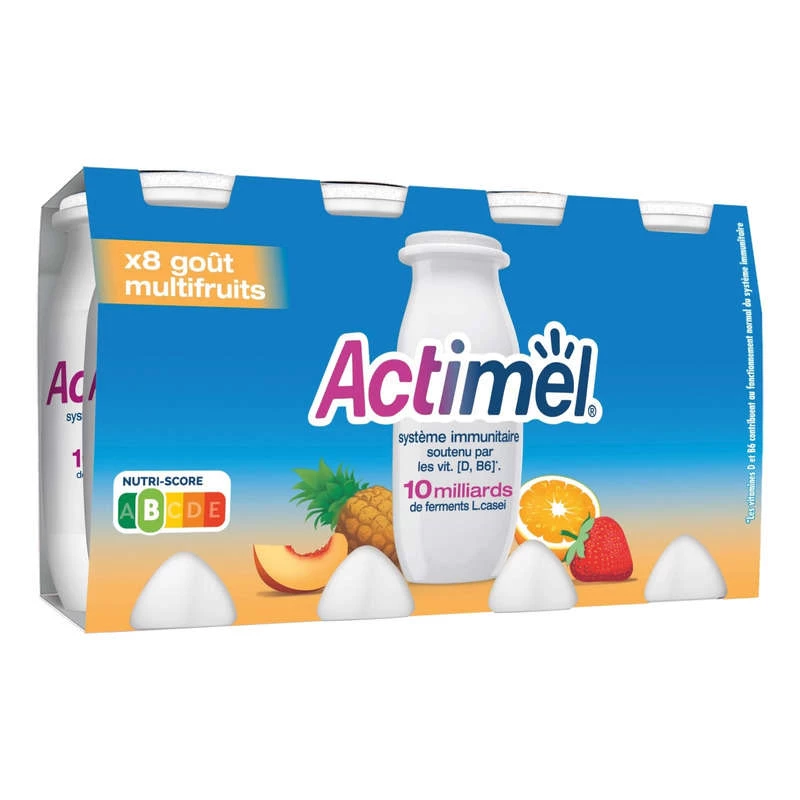 Yogur bebible multifrutas - ACTIMEL