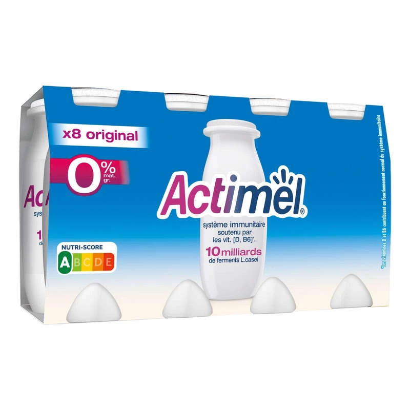Sữa chua uống nguyên chất 0% béo - ACTIMEL