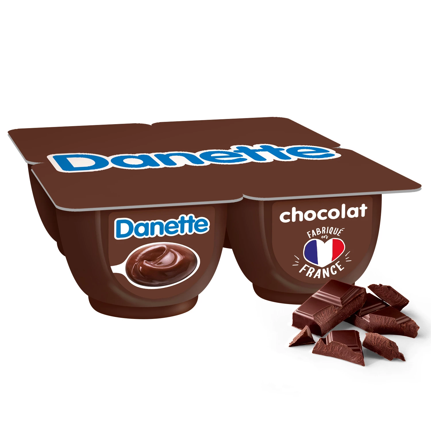 Danette Chocolat 4x125g