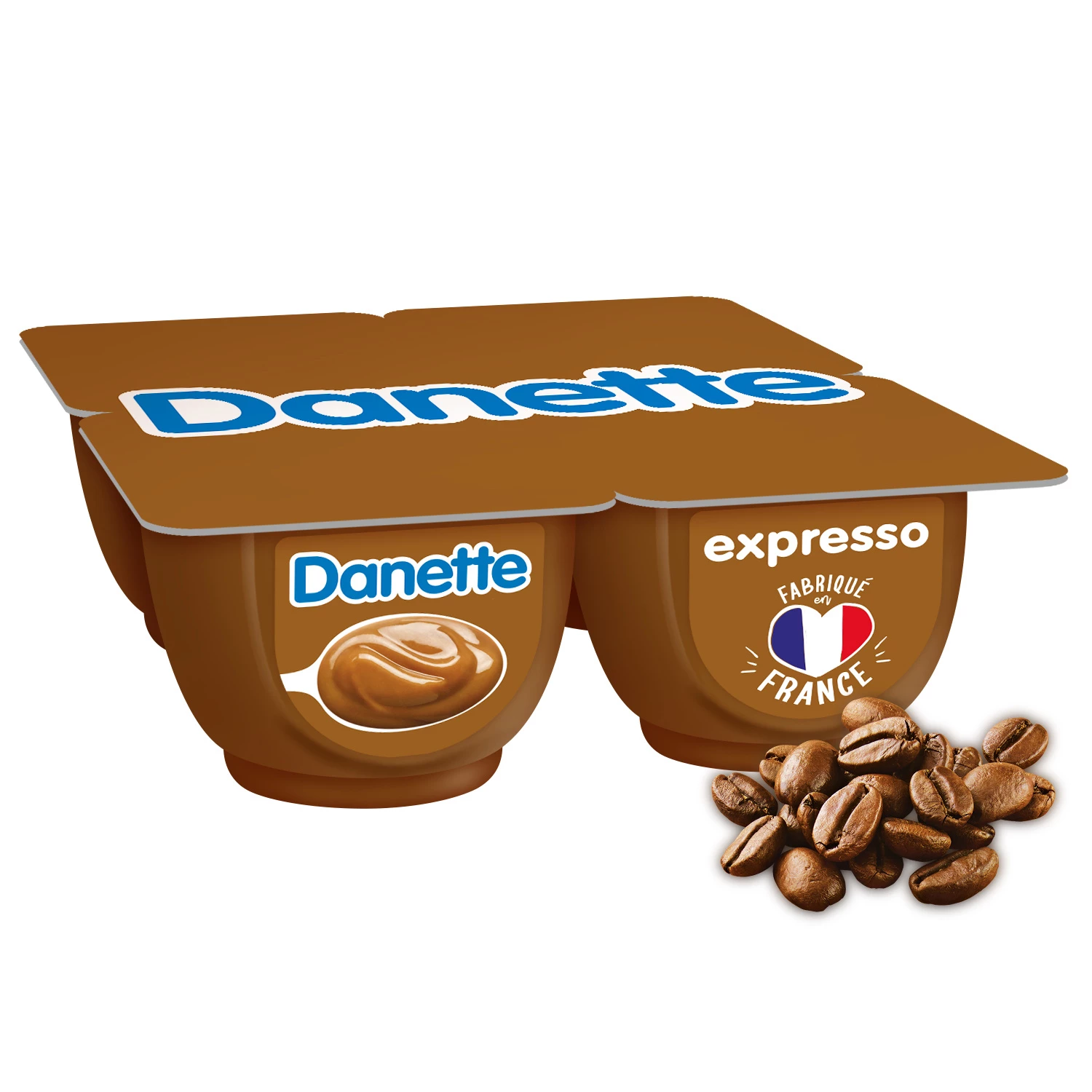 Danette Espresso 4x125g
