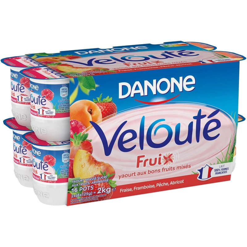 Danone Veloute Fruix 125gx16 P