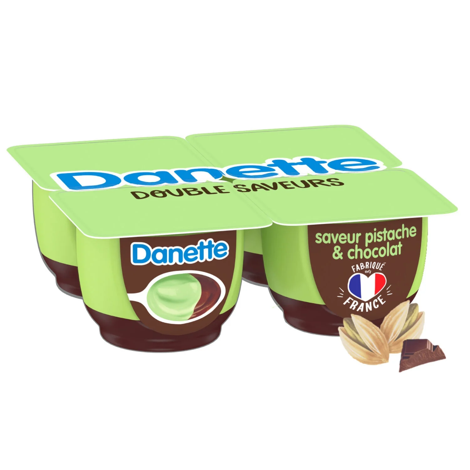 125gx4 Pistache Choco Danette