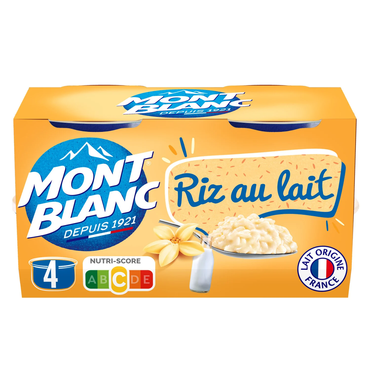 4x125g Bánh gạo Mont Blanc