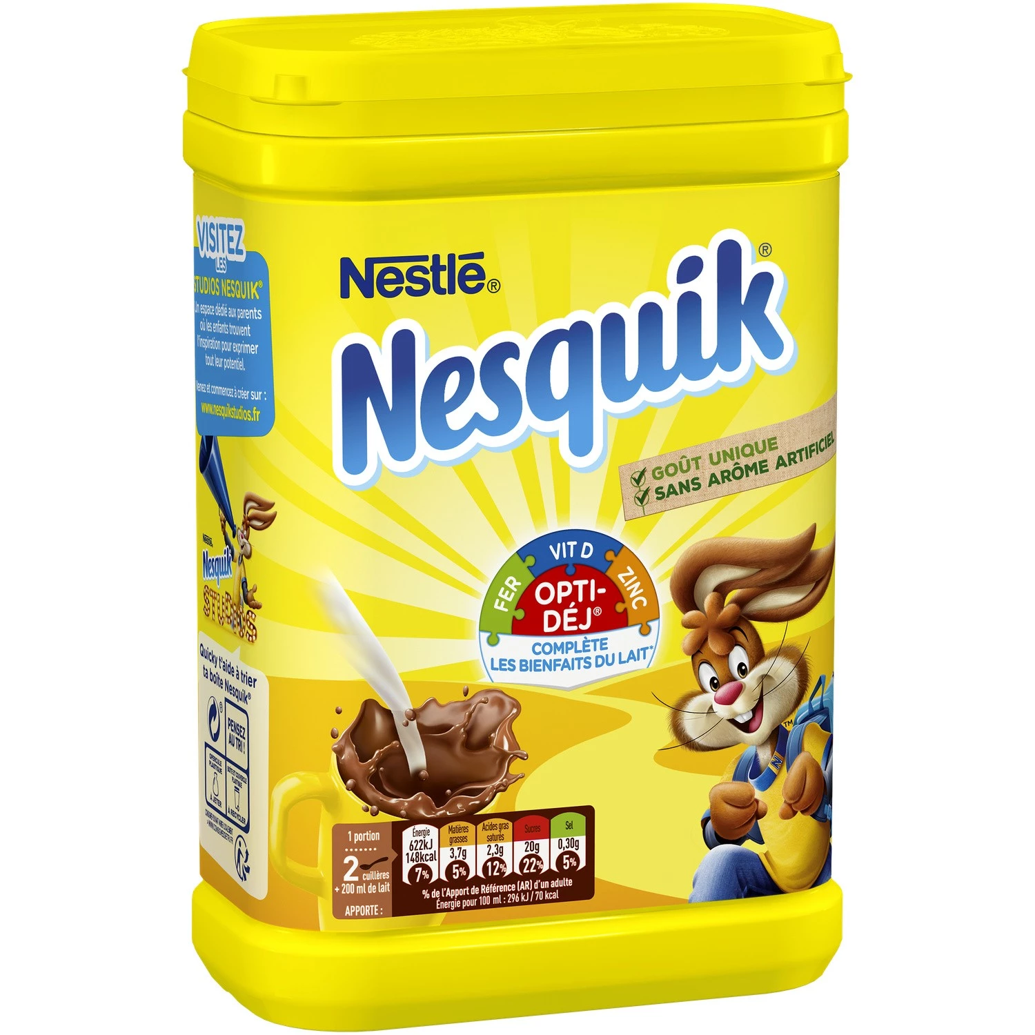 巧克力粉盒1kg - NESQUIK