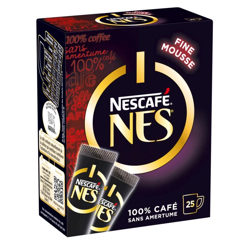 قهوة بدون مرارة X25 عصي 50 جرام - NESCAFÉ