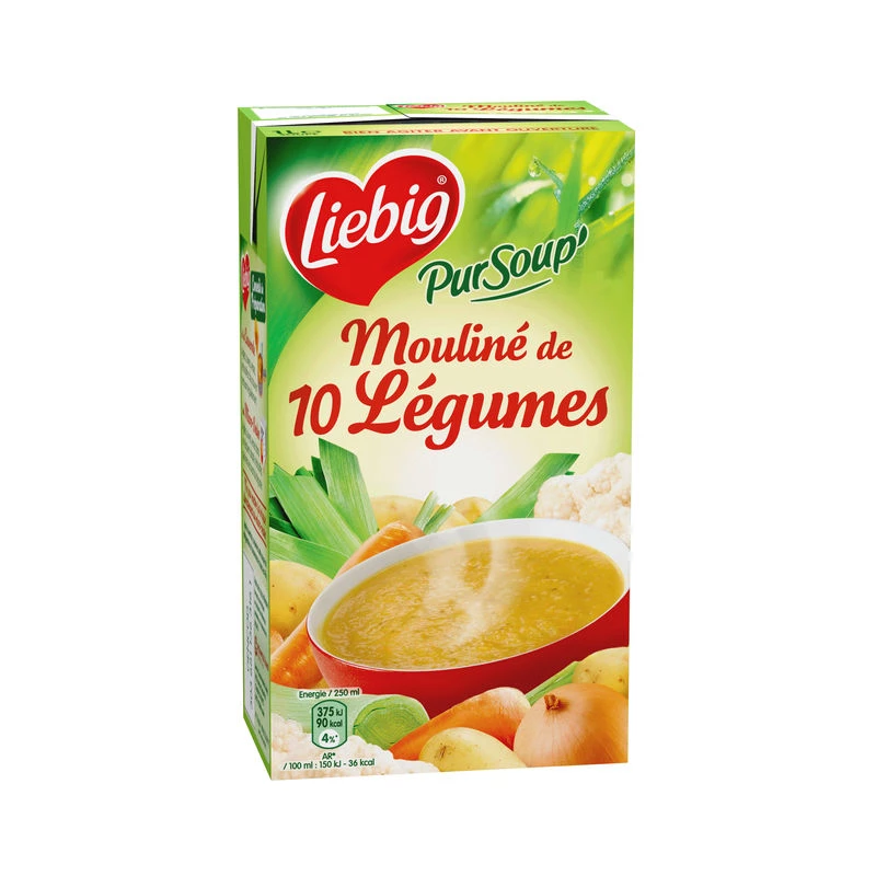 Soupe Mouliné de 10 Légumes, 1l -LIEBIG