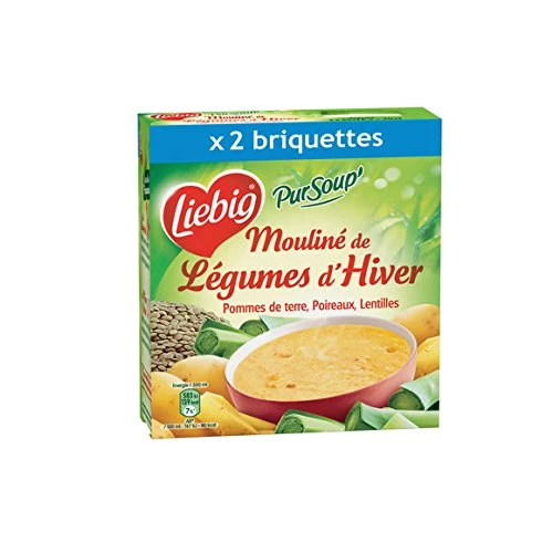 Soupe Moulinée Légumes d'Hiver, 2x30cl -LIEBIG