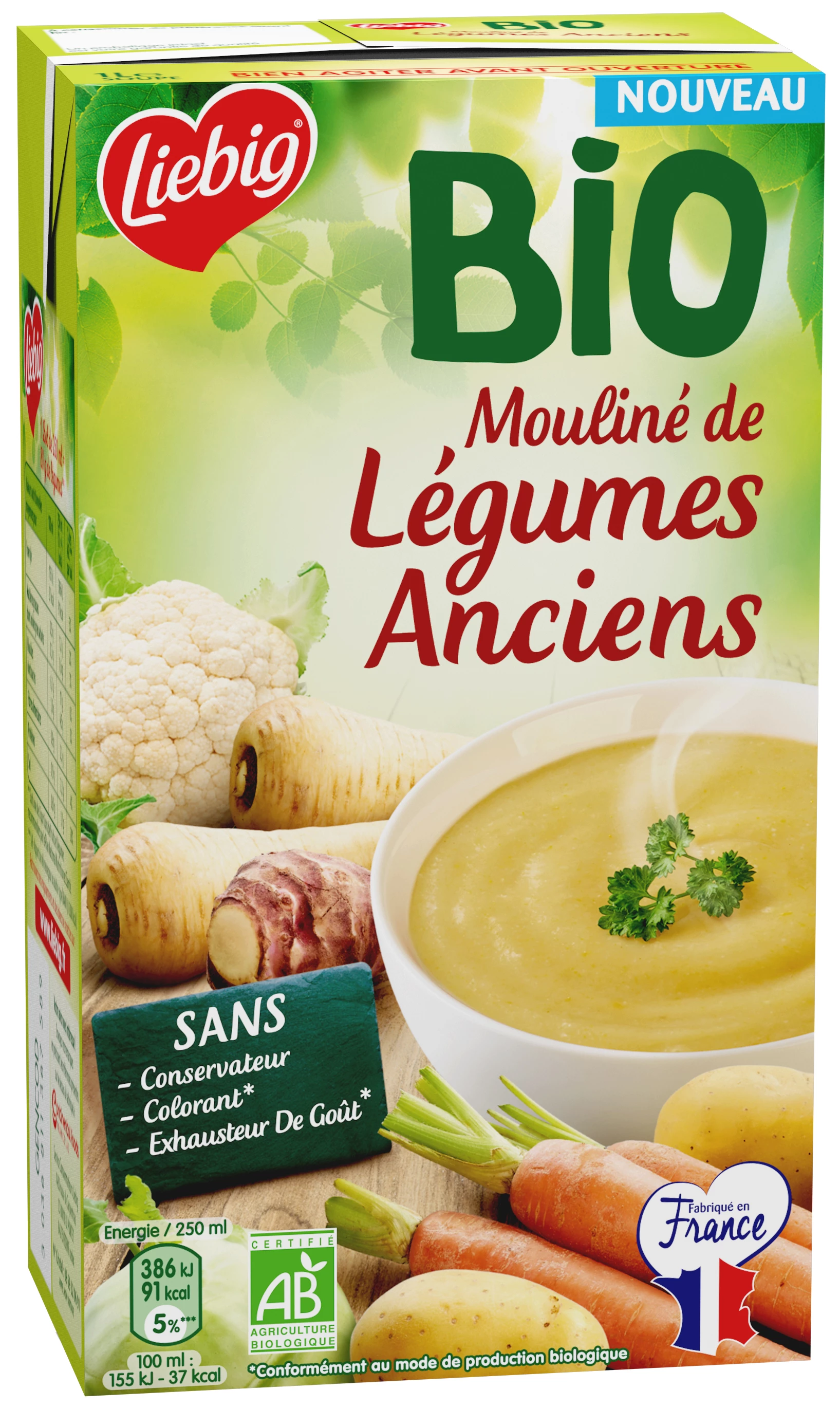 Organic ancient vegetable soup - LIEBIG