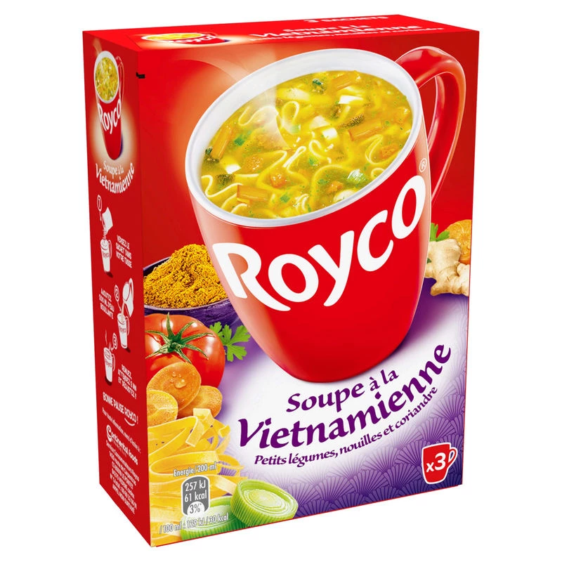 Sopa Vietnamita 3 Sachês - ROYCO