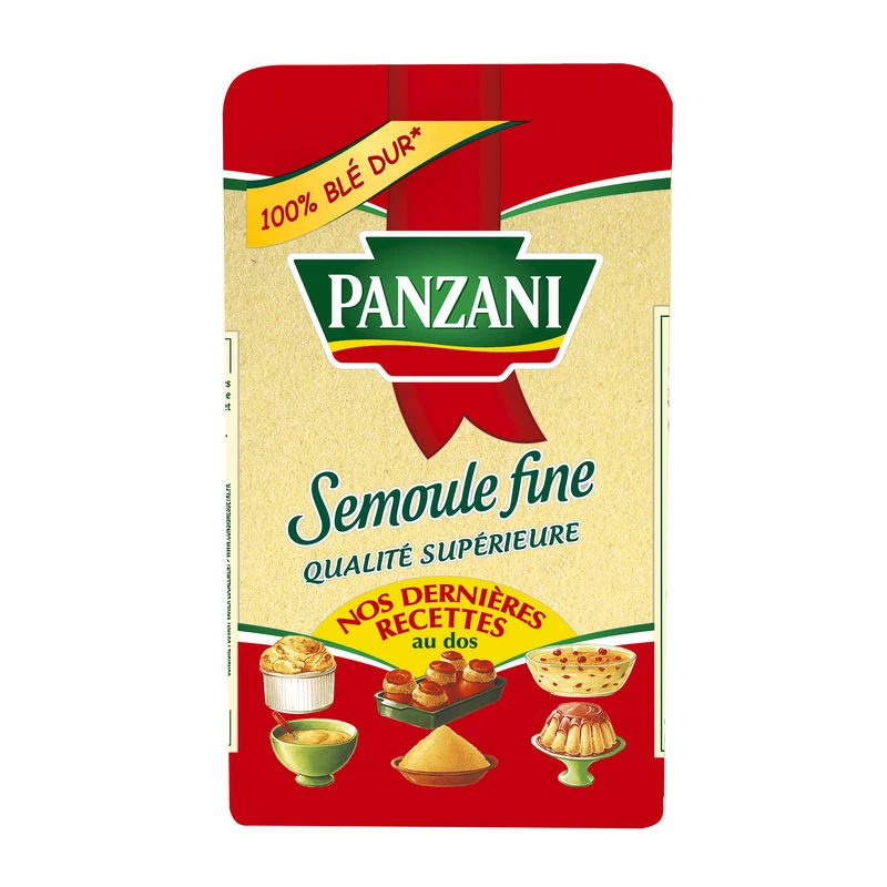 ファインセモリナ粉 500g - PANZANI
