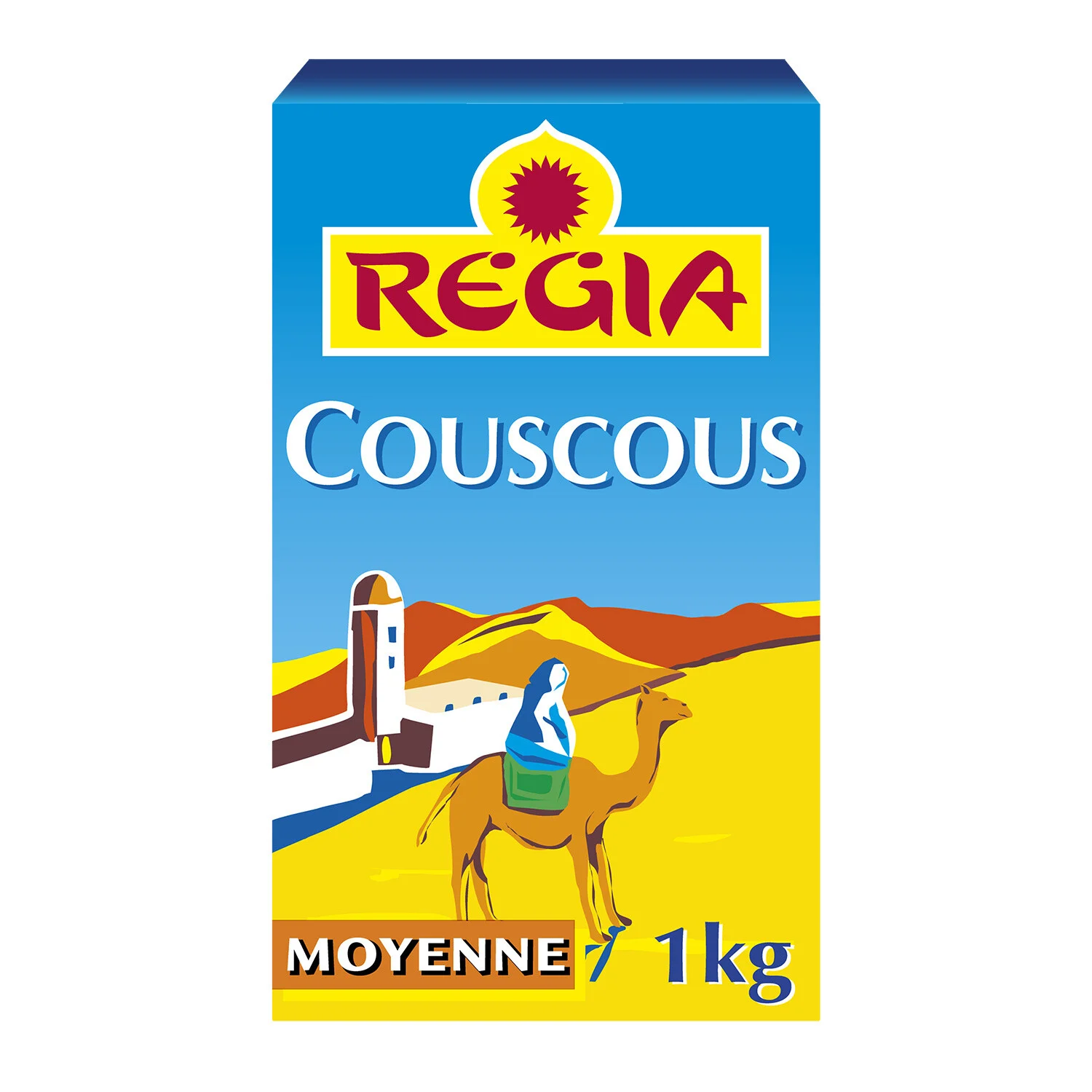 Graine De Couscous Moyenne 1kg - Regia