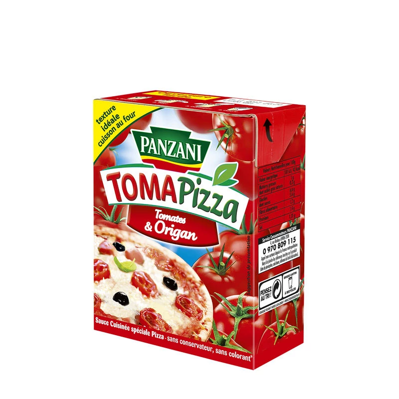 Sauce Tomato Pizza; 390g - PANZANI