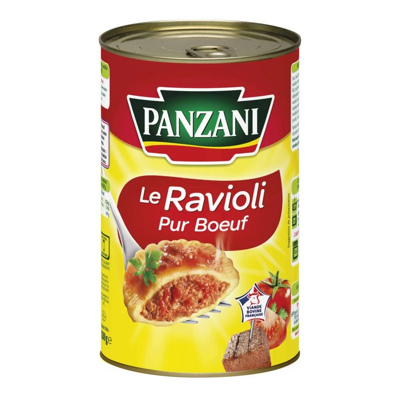 Ravioli di Puro Manzo, 1,2kg - PANZANI